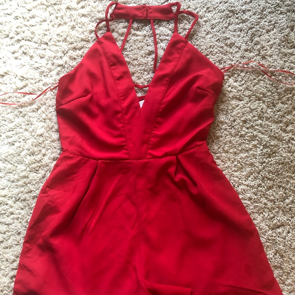 Flowy Strappy Romper Sz XS